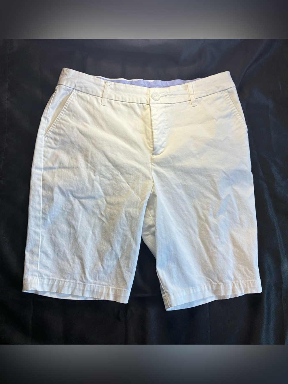 Woman’s Croft & Barrow Effortless Stretch Shorts White Size 8